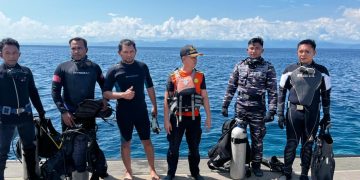 Aksi Sigap TNI AL Terjun Dalam Pencarian Korban Tenggelam di Perairan Kutampi Nusa Penida