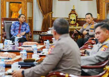 Audiensi Dengan Menhut, Kapolri Siap Bersinergi Hadapi Karhutla