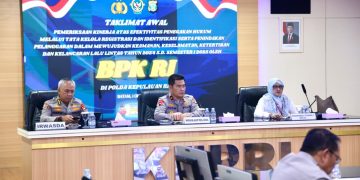 Polda Kepri Tegaskan Komitmen Transparansi Dalam Pemeriksaan Kamseltibcarlantas BPK RI