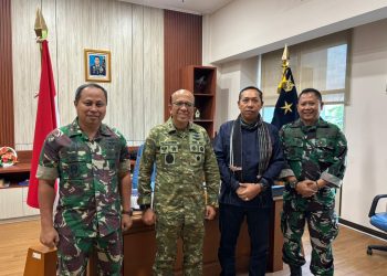 Bupati Taput Audiensi dengan Aspotdirga Kasau Matangkan Persiapan Semarak Dirgantara Nasional 2025