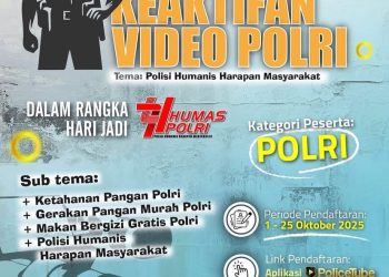 Humas Polri Gelar Tiga Lomba Kreatif: Semarakkan Hari Jadi Humas Polri Ke-74