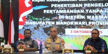 Warning Penambang Emas Ilegal di Manokwari, Kapolda : Stop Rusak Linkungan