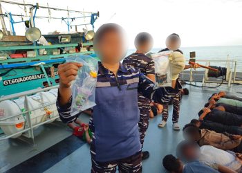 TNI AL Gagalkan Penyelundupan 49 Paket Sabu Siap Edar