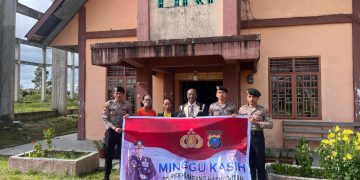 Minggu Kasih: Polres Humbahas Gelar Patroli di Gereja- gereja