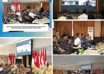 Wali Kota Batam Ikuti Rakor Pengendalian Inflasi dan Percepatan Realisasi Belanja Tahun 2025