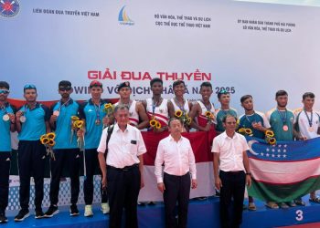 Raih Medali Emas Pada Asian Rowing Championship 2025, Prajurit TNI AL Kibarkan Merah Putih di Vietnam