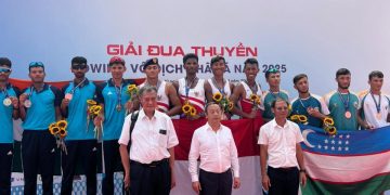 Raih Medali Emas Pada Asian Rowing Championship 2025, Prajurit TNI AL Kibarkan Merah Putih di Vietnam