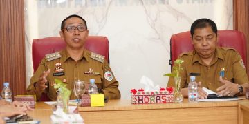 Bupati Taput Buka Kegiatan ‘Brainstorming’ Rencana Pembangunan Rumah Sakit Unggulan Berbasis Kompetensi