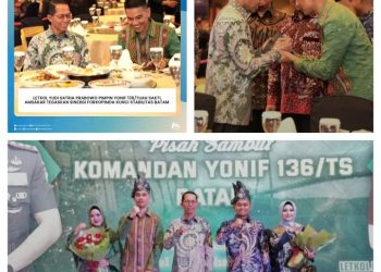 Letkol Yudi Satria Prabowo Pimpin Yonif 136/Tuah Sakti, Amsakar Tegaskan Sinergi Forkopimda Kunci Stabilitas Batam