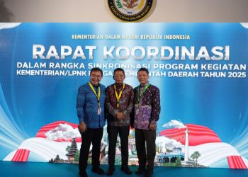 Bahas Arah Kebijakan Nasional dan Penguatan Pembangunan Daerah, Sekda Kota Bekasi Ikuti Rakor Sinkronisasi Program Tahun 2025