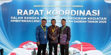 Bahas Arah Kebijakan Nasional dan Penguatan Pembangunan Daerah, Sekda Kota Bekasi Ikuti Rakor Sinkronisasi Program Tahun 2025