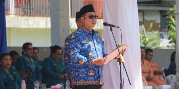 Bupati Tapanuli Utara JTP Hutabarat Pimpin Upacara Peringatan Hari Sumpah Pemuda Ke-97 Tahun 2025
