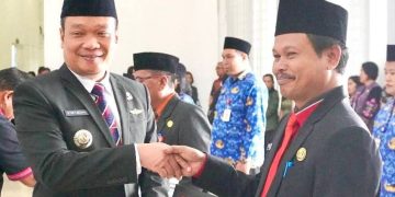 Pejabat Pratama dan Fungsional Resmi Dilantik Bupati Humbahas, Berikut Namanya!