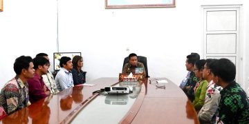 Bupati Humbang Hasundutan Terima Audensi Pentas Seni UPT SMP Negeri 001 Pasar Doloksanggul