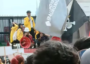 Setahun Kinerja Presiden Prabowo, BEM UI Gelar Aksi Damai RDPW di DPR