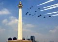 HUT ke-80 TNI, Tugu Monas Ditutup Sementara, Rekayasa Lalu Lintas Diberlakukan