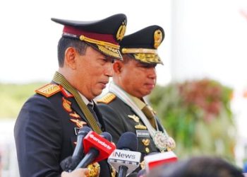 Kapolri Ucapkan HUT ke-80 TNI, Terus Berpegang Erat dan Bersinergi untuk NKRI