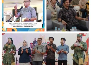 Mewakili Wali Kota Amsakar Buka Acara Kita Indonesia Jilid II, Ardiwinata: Pemko Batam Dukung Generasi Muda dan Ekraf