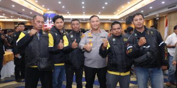 Polda Kepri Gelar Silaturahmi dan Deklarasi Kamtibmas Bersama Komunitas Pengemudi Online Se-Kepri