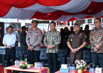 Forkopimda Sambut Kedatangan Kajari Humbang Hasundutan Donald Togi Joshua Situmorang