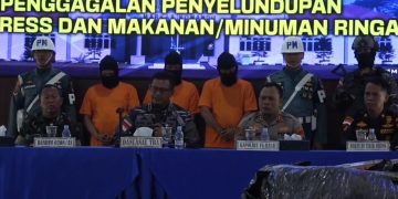 TNI AL Gagalkan Upaya Penyelundupan Barang Ilegal Asal Malaysia