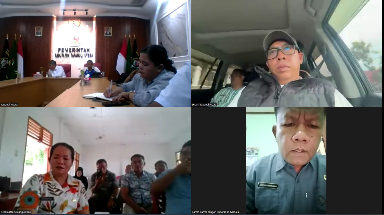 Pemkab Taput Percepat Transformasi Desa: Pengelolaan Dana Desa yang Efektif dan Efisien, Koperasi Merah Putih, Siskamling, dan Internet Masuk Desa Jadi Fokus Utama