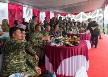 Unsur TNI AL Unjuk Kemampuan Dalam Latihan Integrasi TNI Tahun 2025 di Bangka Belitung