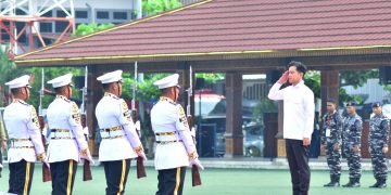 TNI AL Dukung Program Pemerintah, Wapres RI Tinjau Layanan Publik di Kepulauan Seribu