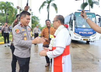 Polda Kepri Sambut Kunjungan Pastoral Uskup Umat Katolik di Lingkungan TNI-Polri Tahun 2025
