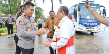 Polda Kepri Sambut Kunjungan Pastoral Uskup Umat Katolik di Lingkungan TNI-Polri Tahun 2025