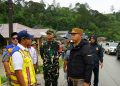 Bupati Taput Tinjau Banjir Bandang Adiankoting: Akses Taput–Tapteng Lumpuh Dua Hari
