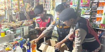 DITSAMAPTA Polda Kepri Ringkus 16 Penjual Miras Ilegal di Kota Batam