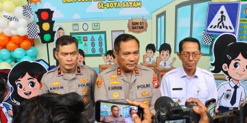 Polda Kepri Bersama Pemko Batam Launching Kurikulum Pendidikan Lalu Lintas Sejak Dini