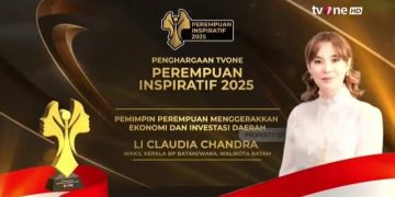Di Hari Ibu Nasional Li Claudia Chandra Dianugerahi Penghargaan Perempuan Inspiratif TV One