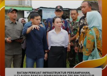 Batam Perkuat Infrastruktur Persampahan, Li Claudia Pantau Pembangunan TPS BIN Tertutup