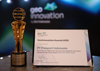 PT. Freeport Indonesia Raih GeoInnovation Award 2025