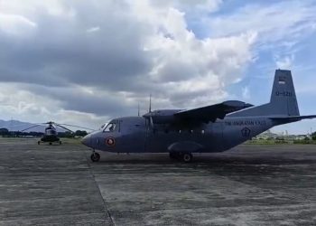 PERCEPAT DISTRIBUSI LOGISTIK, TNI AL TERUS SALURKAN BANTUAN KEMANUSIAAN MELALUI UDARA KEPADA  MASYARAKAT TERDAMPAK BENCANA DI ACEH