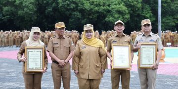 Sekda Kota Bekasi Junaedi Pimpin Apel Akhir Tahun 2025, Tekankan Kesiapsiagaan Infrastruktur dan Disiplin Pelayanan Publik