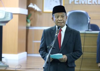 Pelantikan dan Pengambilan Sumpah Pejabat Bapperida, Sekda Tegaskan Penguatan Perencanaan Berbasis Riset dan Inovasi