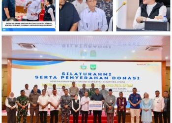Batam Salurkan Bantuan Rp4,7 Miliar untuk Korban Bencana di Sumut, Diterima Langsung Gubernur Bobby