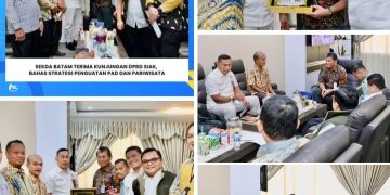 Sekda Batam Terima Kunjungan DPRD Siak, Bahas Strategi Penguatan PAD dan Pariwisata