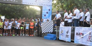 KODAERAL V HADIRI 700 AIR DEFENCE RUN DI SURABAYA