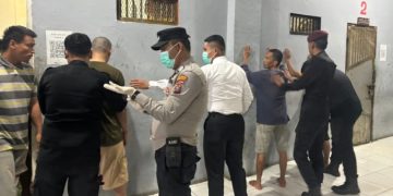Kolaborasi Rutan Humbahas dan APH Gelar Razia,tertipkan tata kelola dan keamanan.