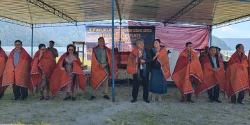 Pemkab Tapanuli Utara dukung pembangunan Wisata Pulau Sibandang bersama Gereja dan Masyarakat.