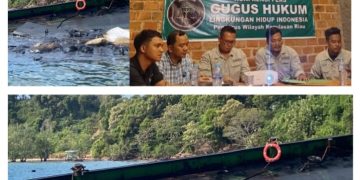 Kapal Angkut Limbah Hitam Kandas di Pantai Dangas Sekupang Batam ,GHLHI Kepri geram akan Laporankan ke Polresta Barelang