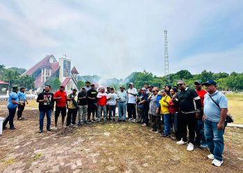 Gubernur Papua Barat Pimpin ASN Kerja Bakti di Pulau Mansinam