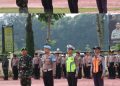 Siap jaga keselamatan jalan” Polres Humbahas gelar Apel Operasi keselamatan Toba 2026.