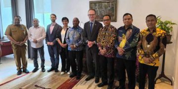Gubernur Papua Barat Bertemu Kedutaan Besar Inggris