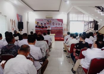 Pimpinan Pusat Gerakan Kristiani Indonesia Raya (PP GEKIRA) merayakan Hari Ulang Tahun ke-18 Partai Gerindra: Bergerak Jadi Berkat