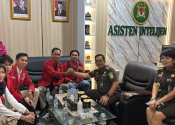Ketua DPC GMNI Bengkulu Restu Alam Pimpin Audiensi Bersama Kejaksaan Tinggi Bengkulu